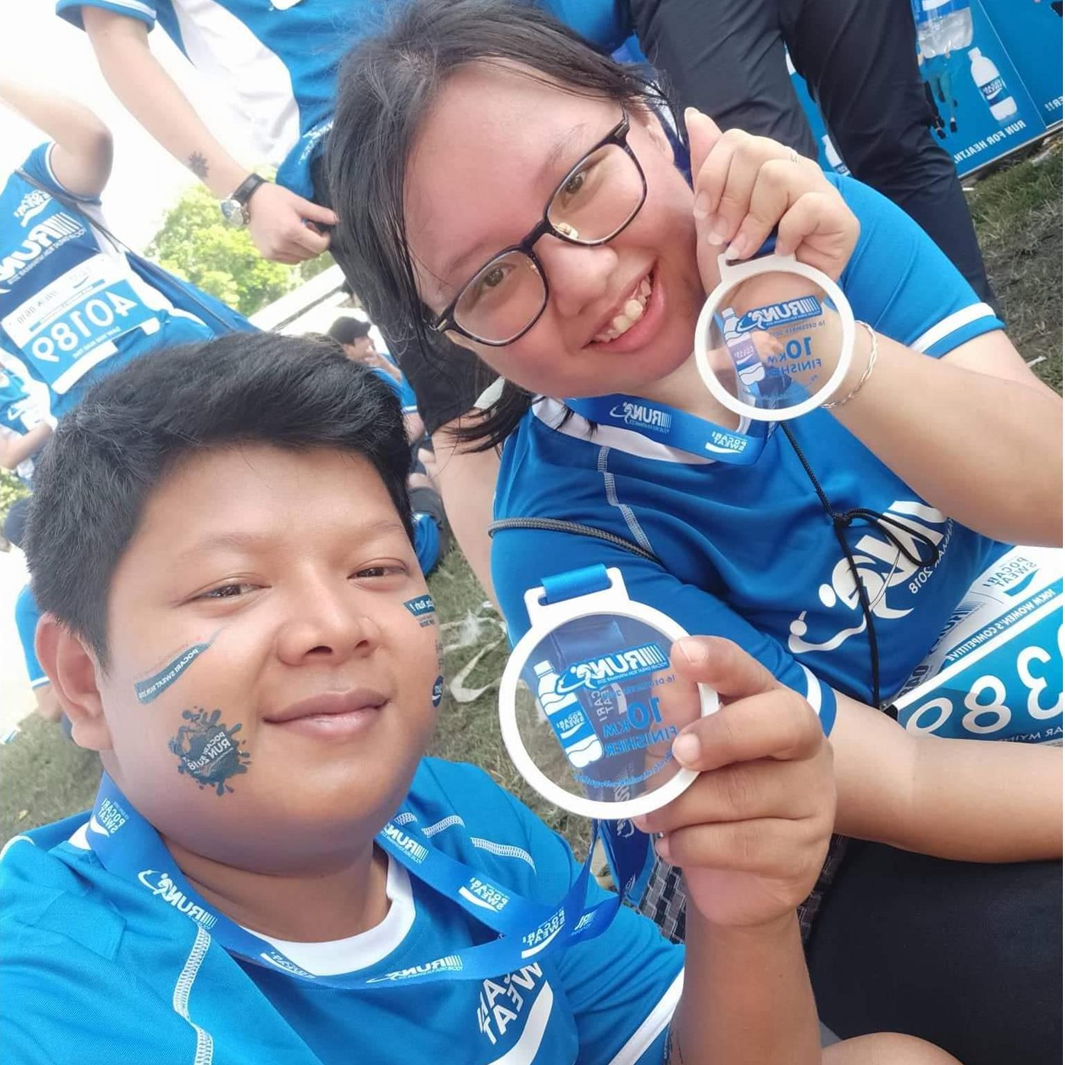 First Time Pocari Sweat Run!