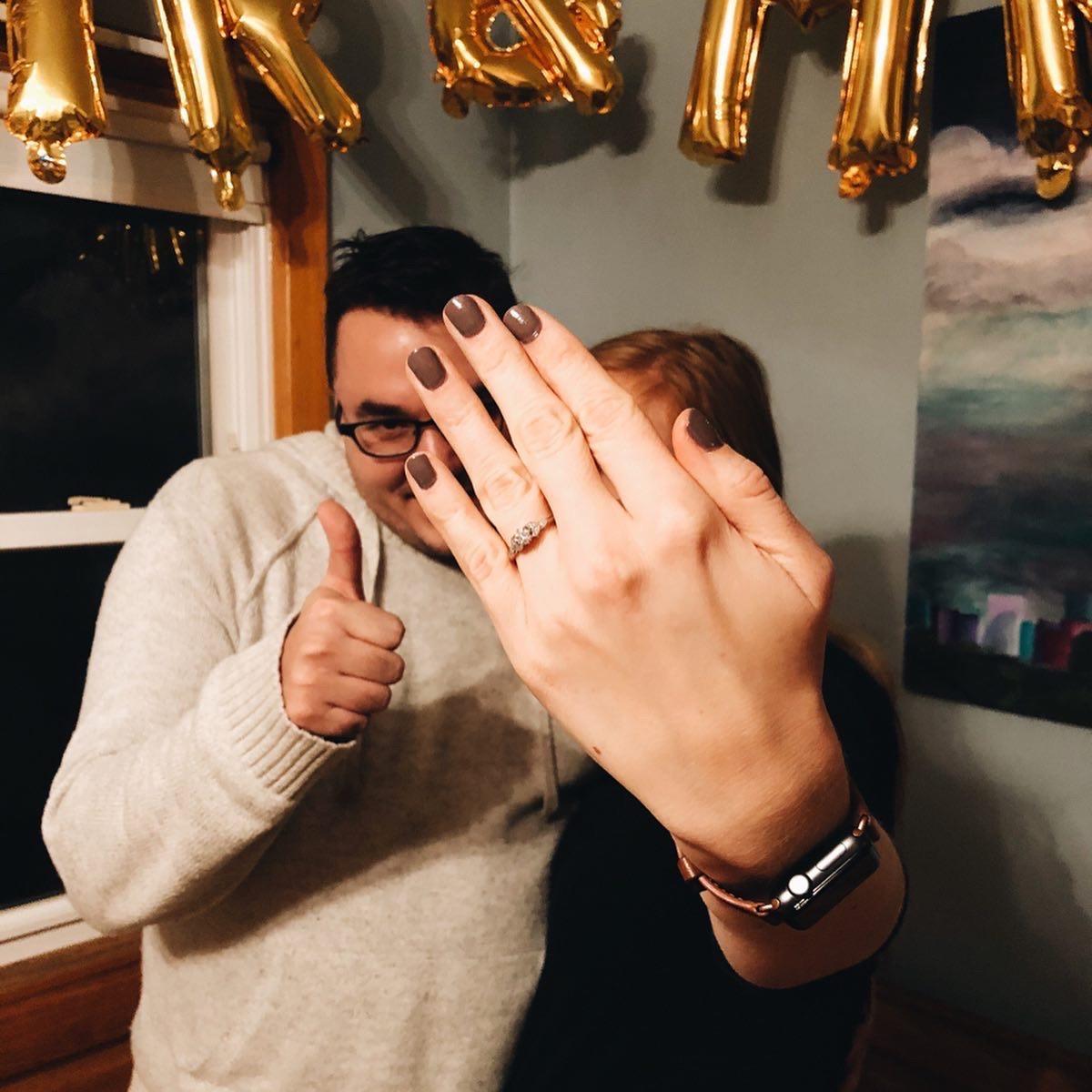 He put a ring on it. 11.17.19