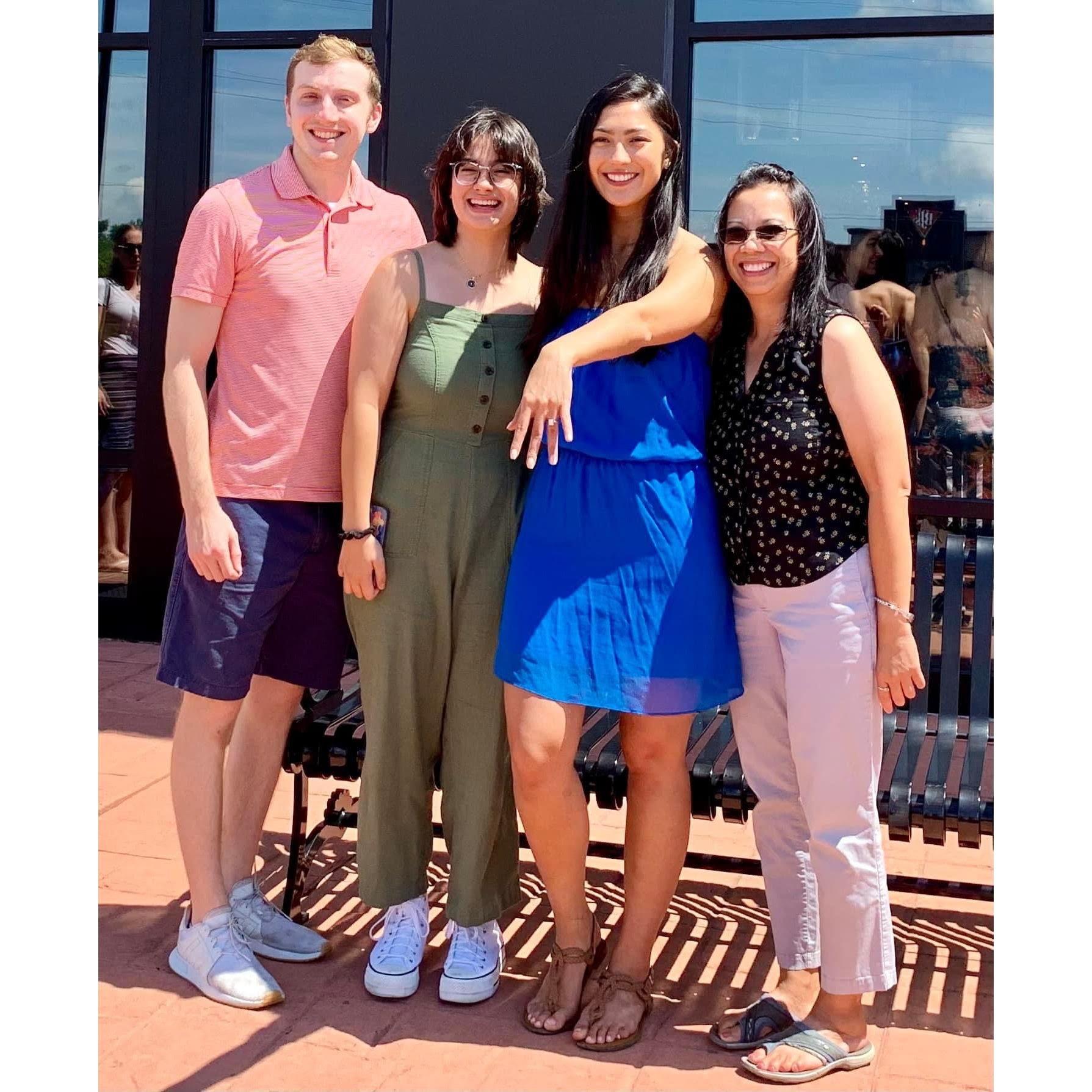 August 7, 2022: Allegra's birthday brunch