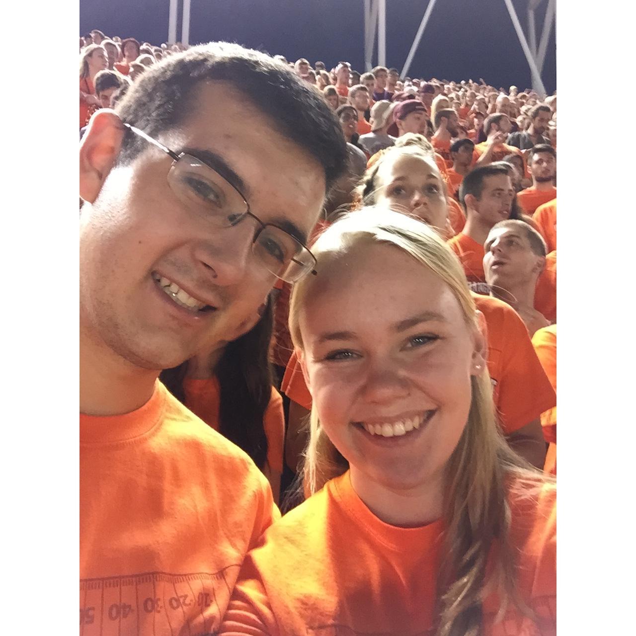 Rematch against OSU in 2015, and quite possibly Ryan's first VT football game.