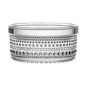 Iittala Kastehelmi Small Jar with Lid in Clear