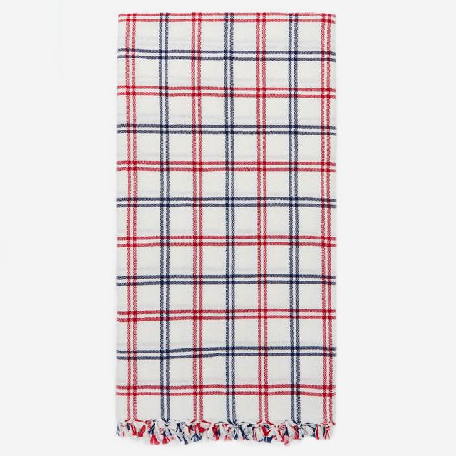 MAYFAIR PLAID – Red Tea Towel