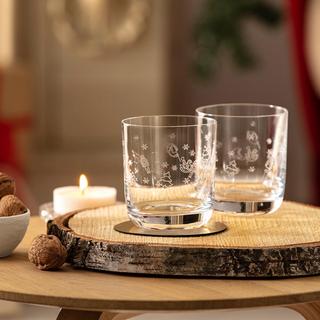 Toy's Delight Stemware Double Old Fashioned Glass, Set of 2