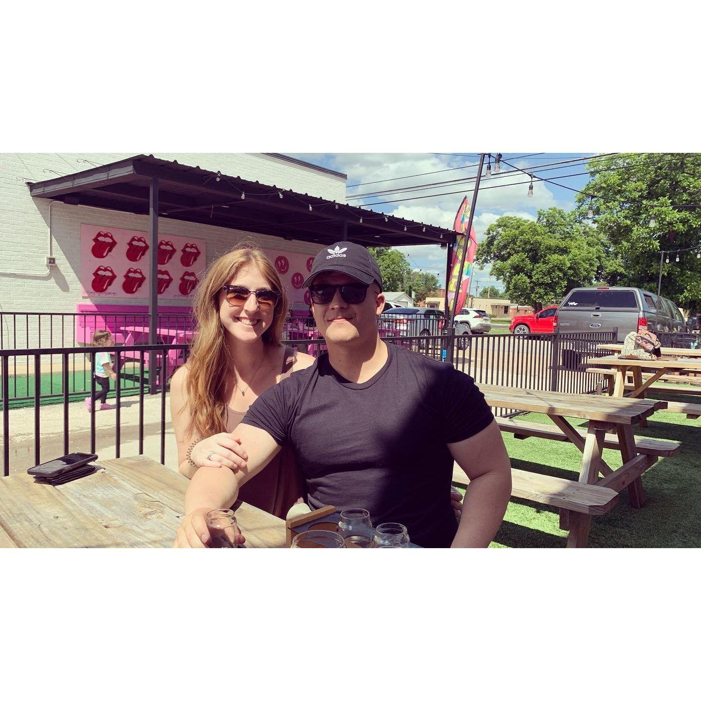 We may have visited a brewery or two in Texas!