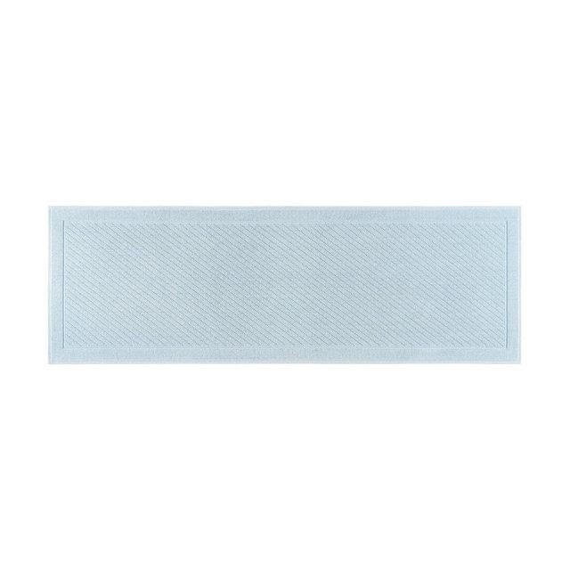 Host & Home Cotton Bath Rug 20x60 Light Blue