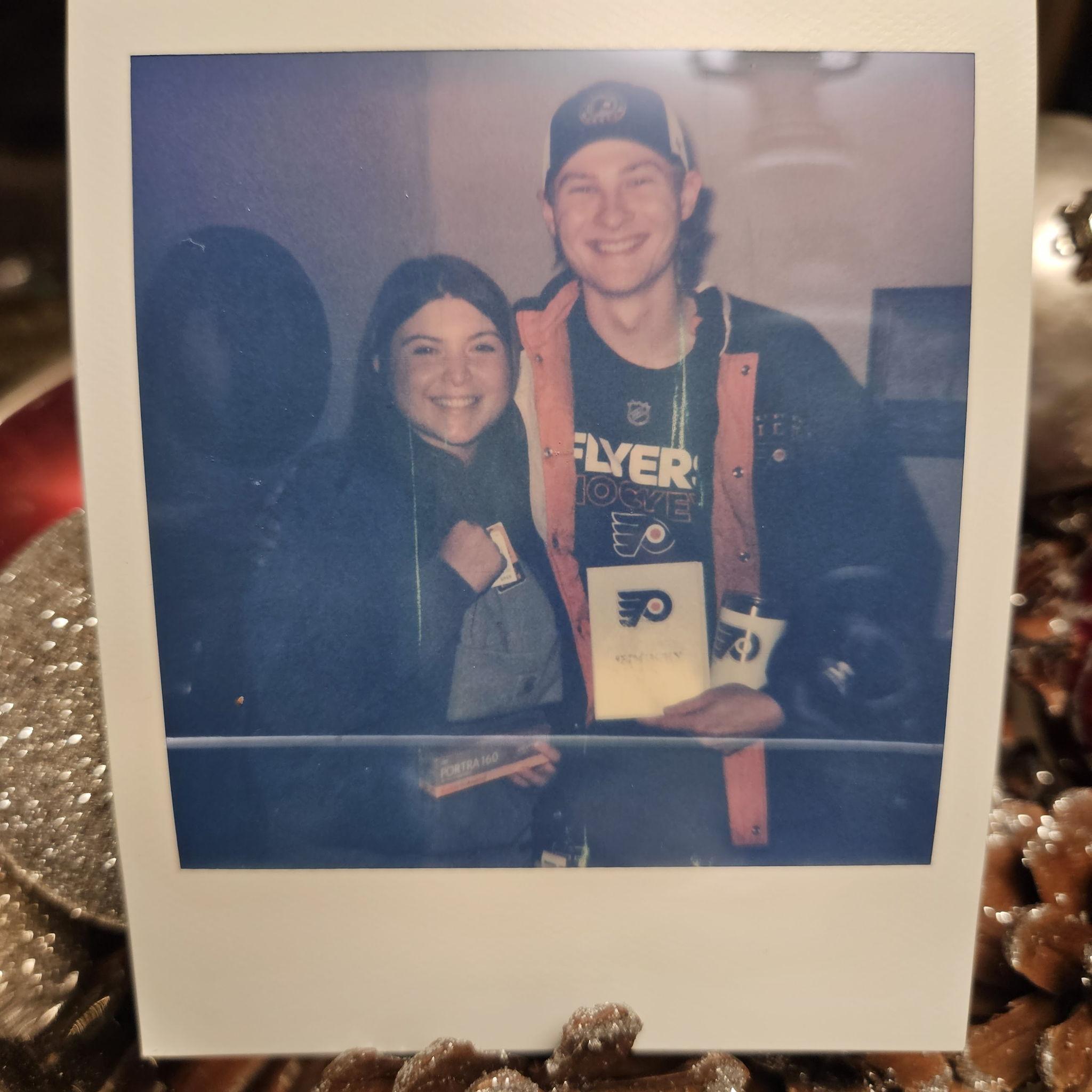 Dec 2023 - Our third annual Christmas polaroid picture!