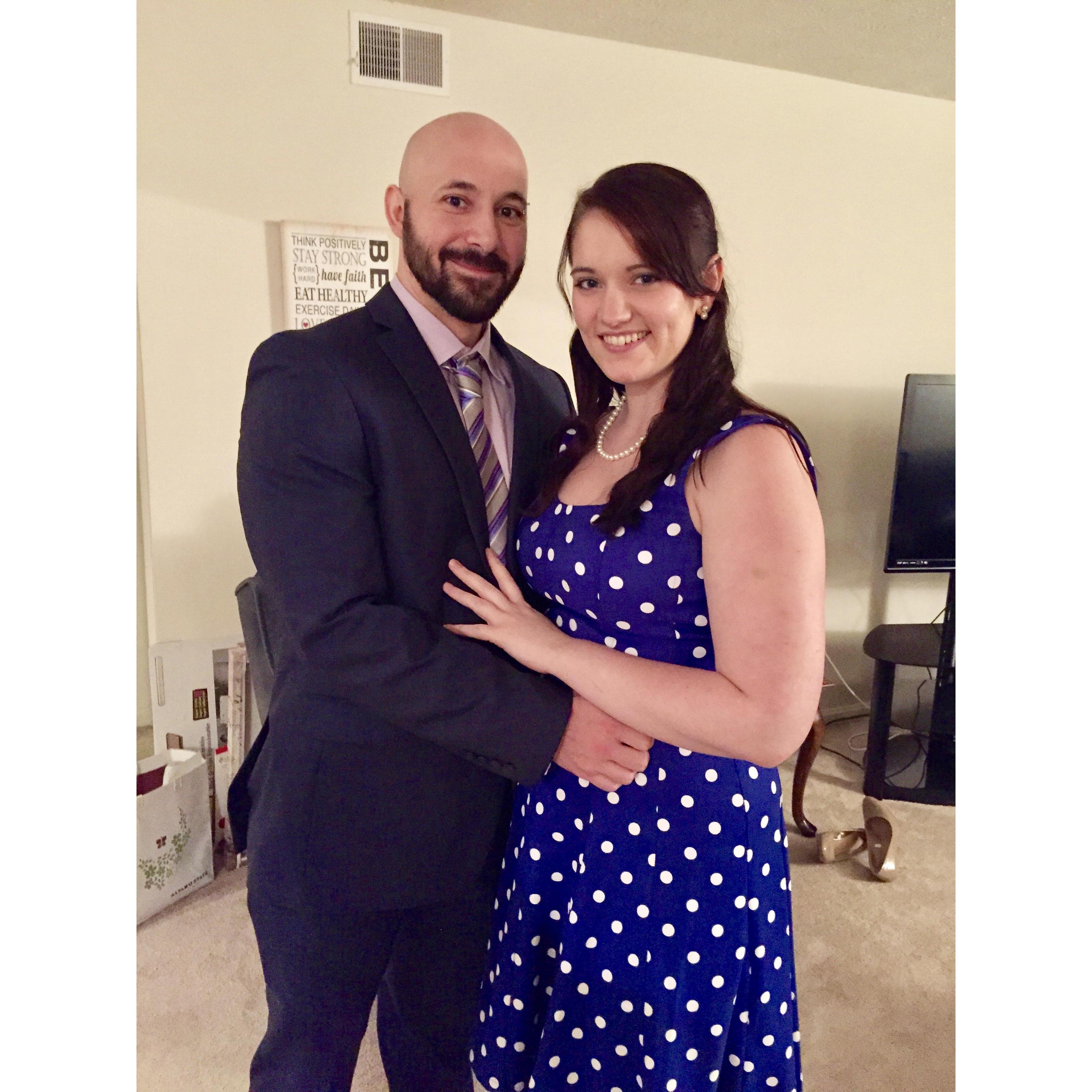 Our first picture together