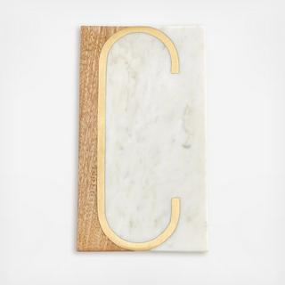 Monogrammed Serving Board