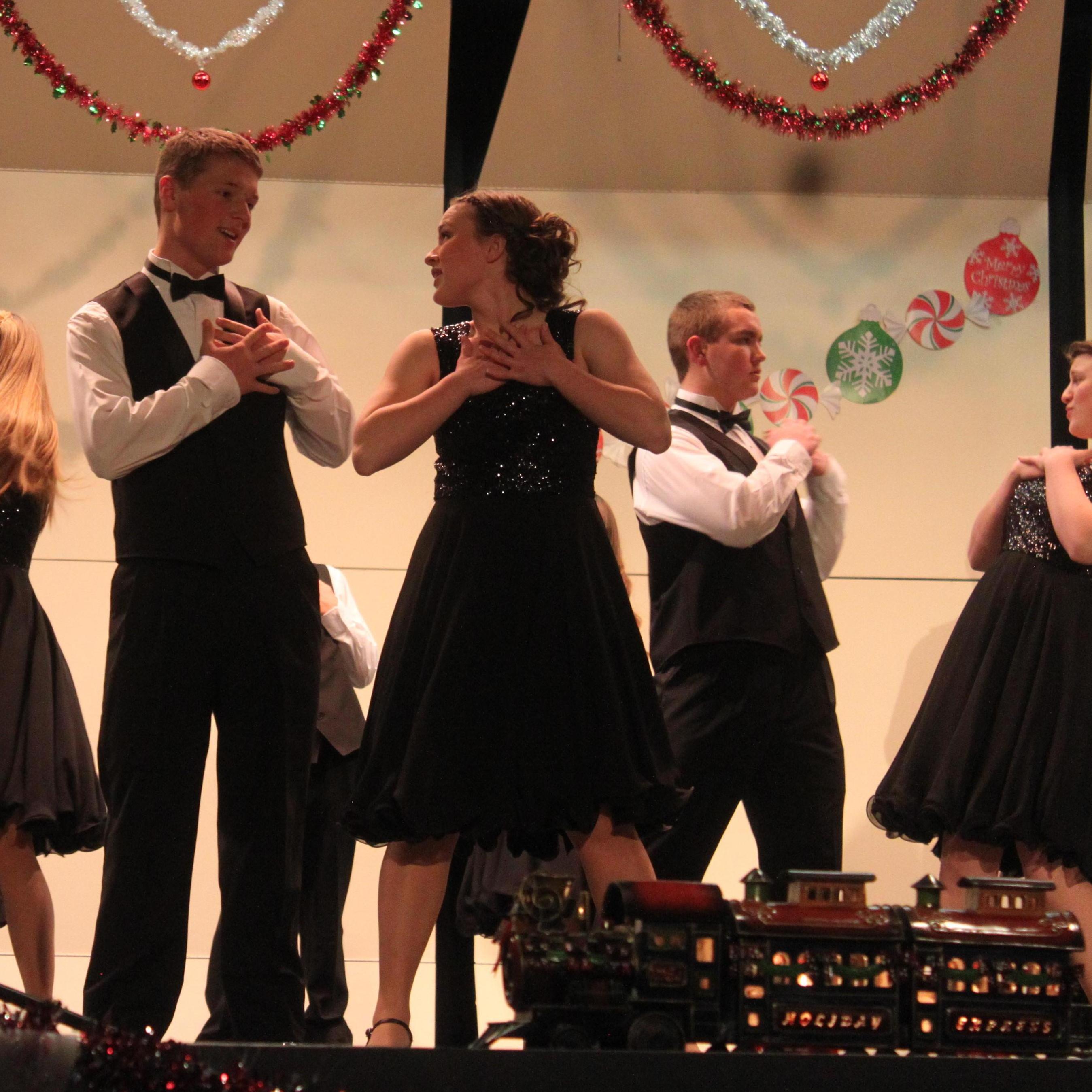 High school senior winter concert, 2013