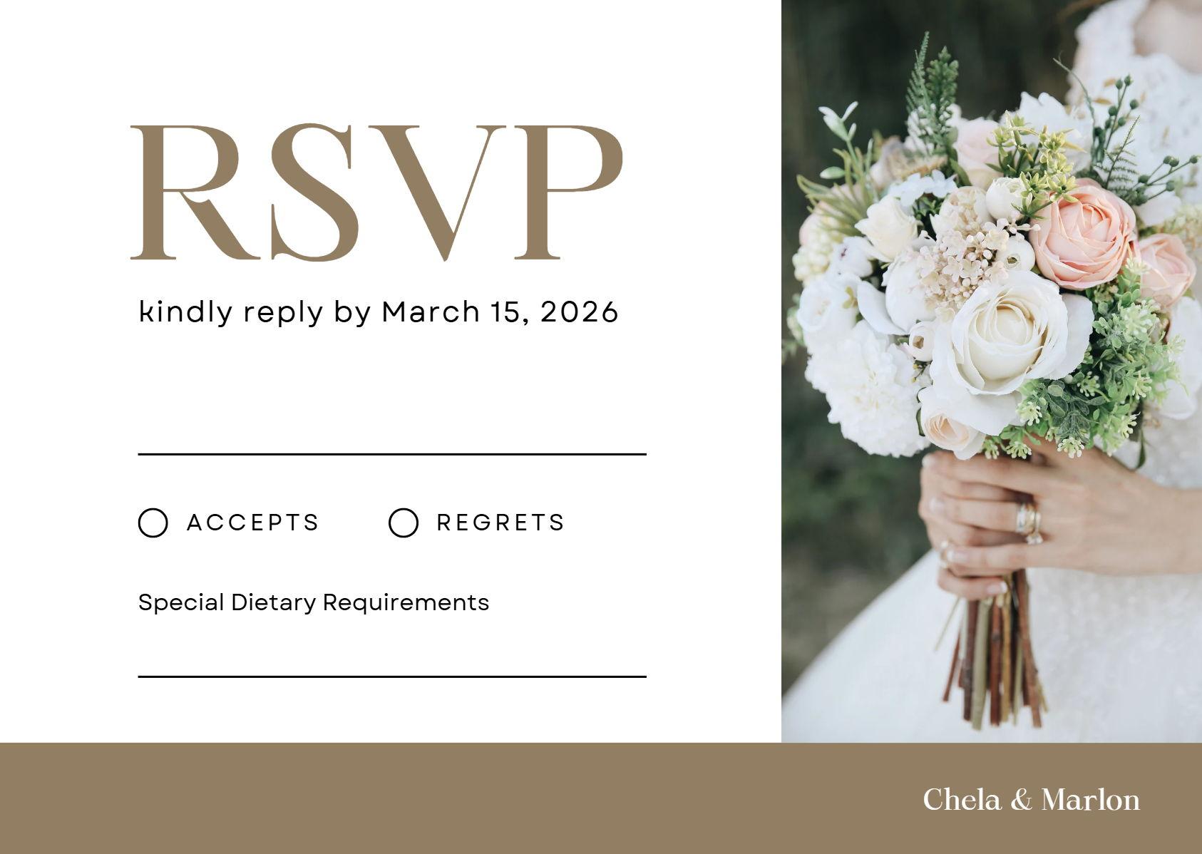 The Wedding Website of Marlon Ariola and Chela Botabara