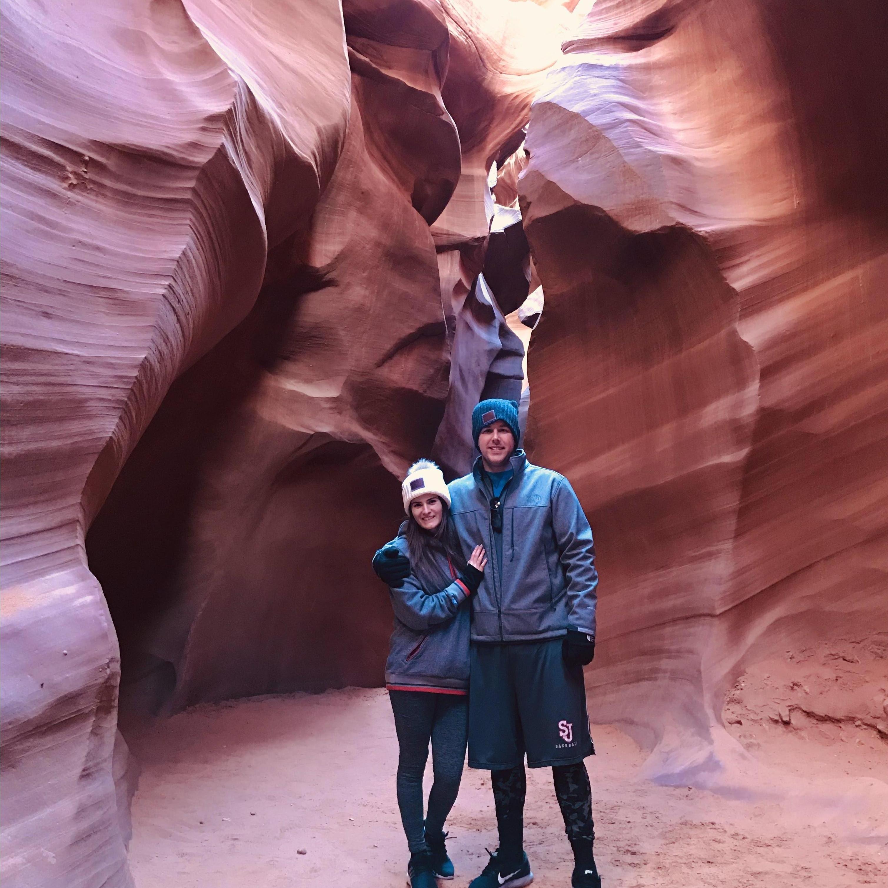 The one underground in Antelope Canyon