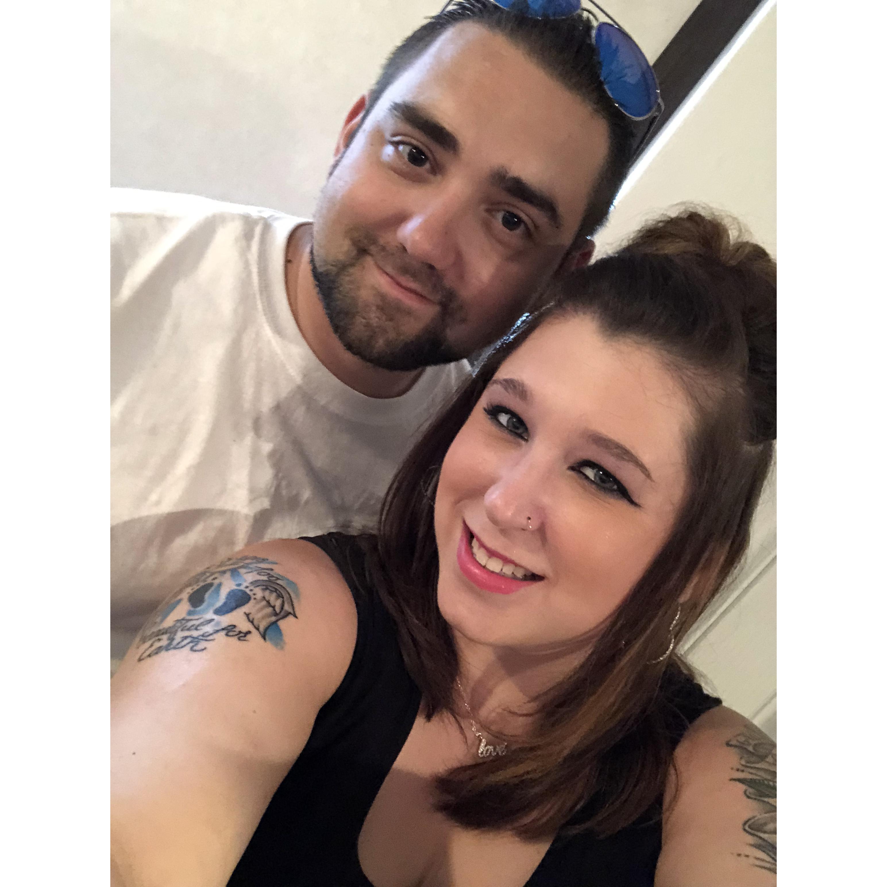 My favorite picture of us....