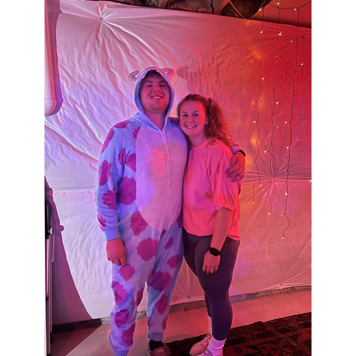Sully and Boo for Halloween
