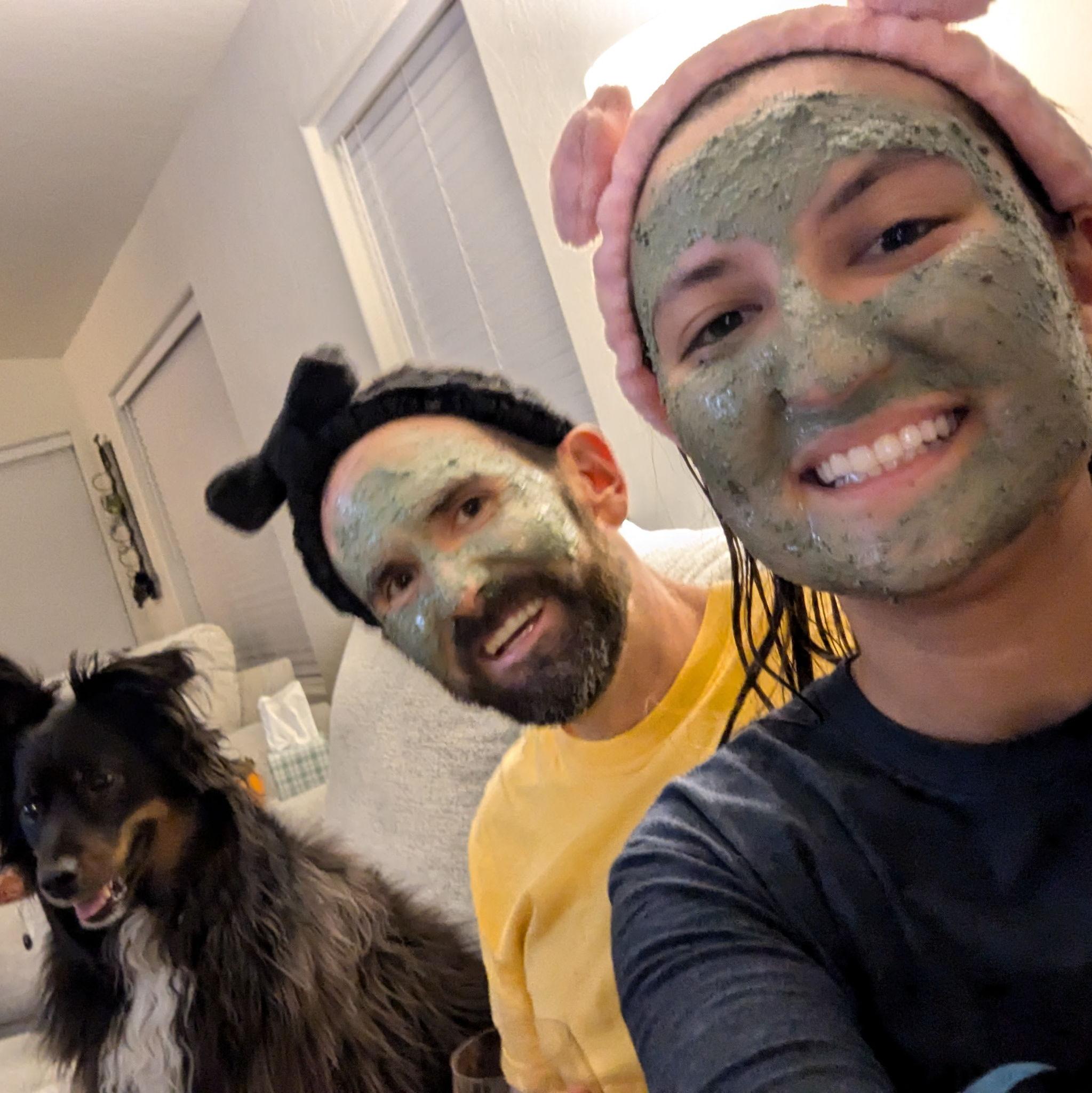 Spa night with Archie!