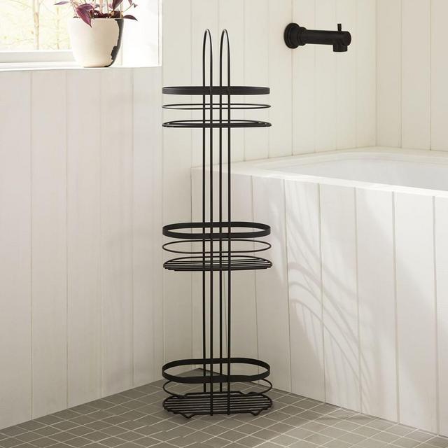 Eldred Freestanding Storage, Dark Bronze