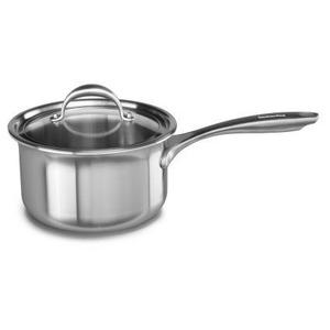 KitchenAid® 5-Ply Copper Core Saucepan with Lid, 1.5 qt.