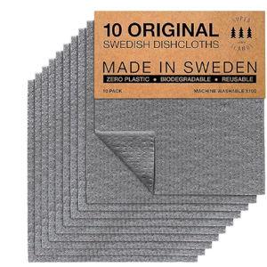 10 Pack Swedish Dishcloths for Kitchen