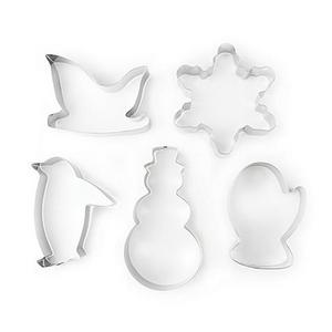 Tovolo® 5-Piece Holiday Cookie Cutter Set