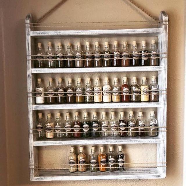 Wall Mount Spice Rack