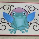 Blue Wing Frog