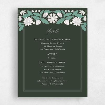 Deep Forest, Green Wedding Enclosure - Juliet