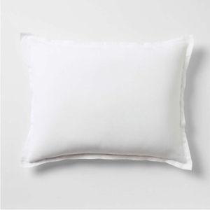 Crate and Barrel Linen Pillowcases