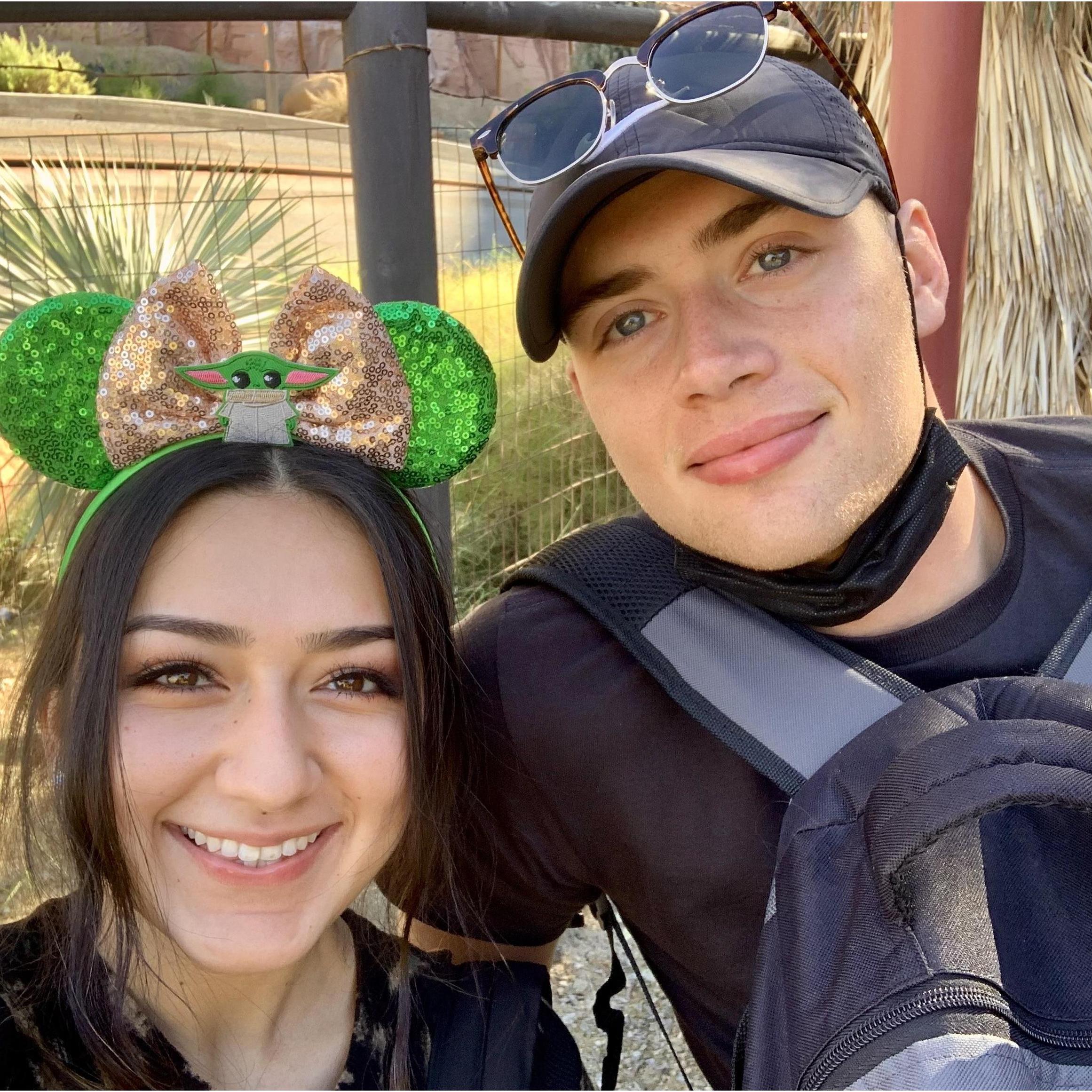 One of our favorite places on earth. Can you guess? Disneyland!