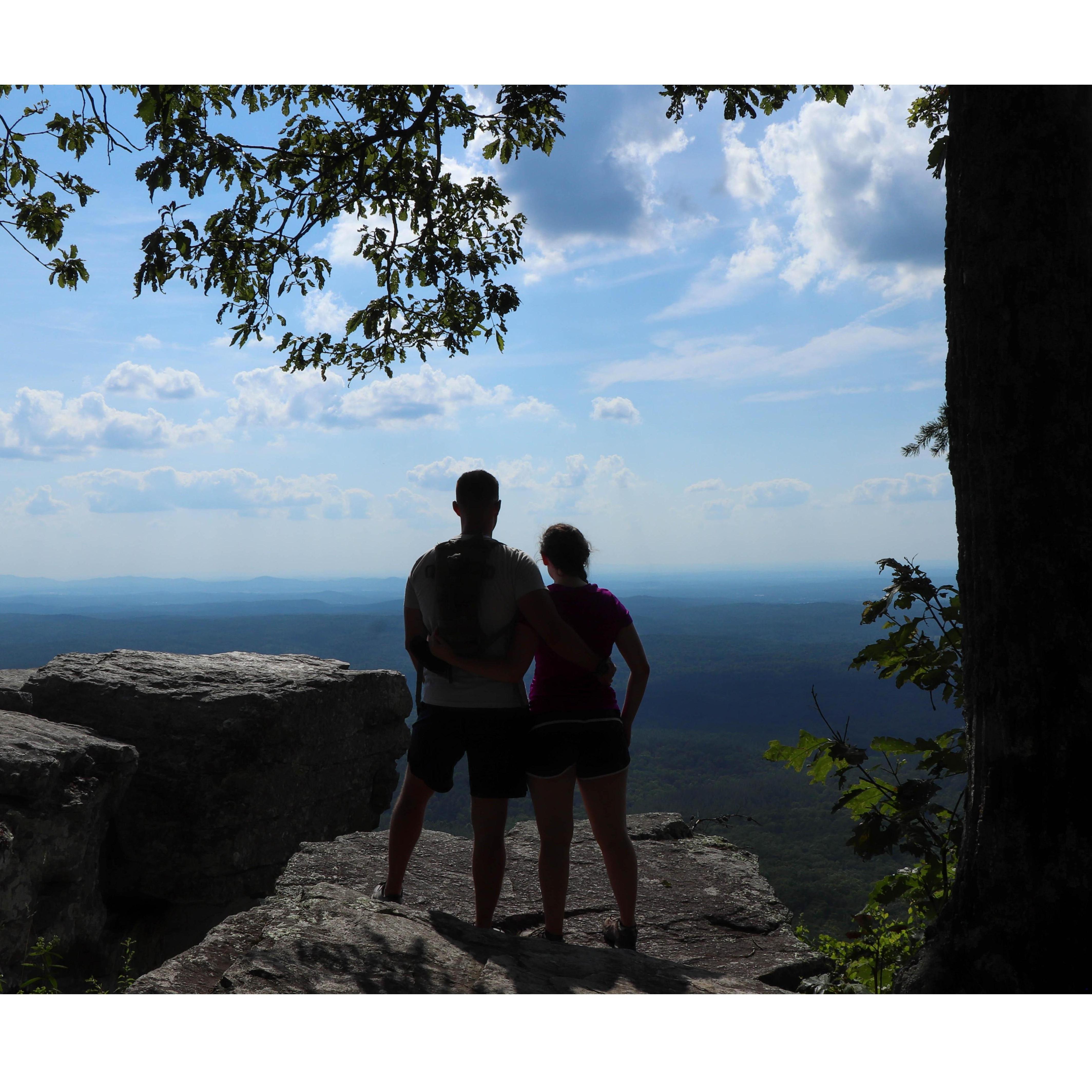 Our First trip to Cheaha. This was one of our first adventures together where we got to spend some great quality time there!
