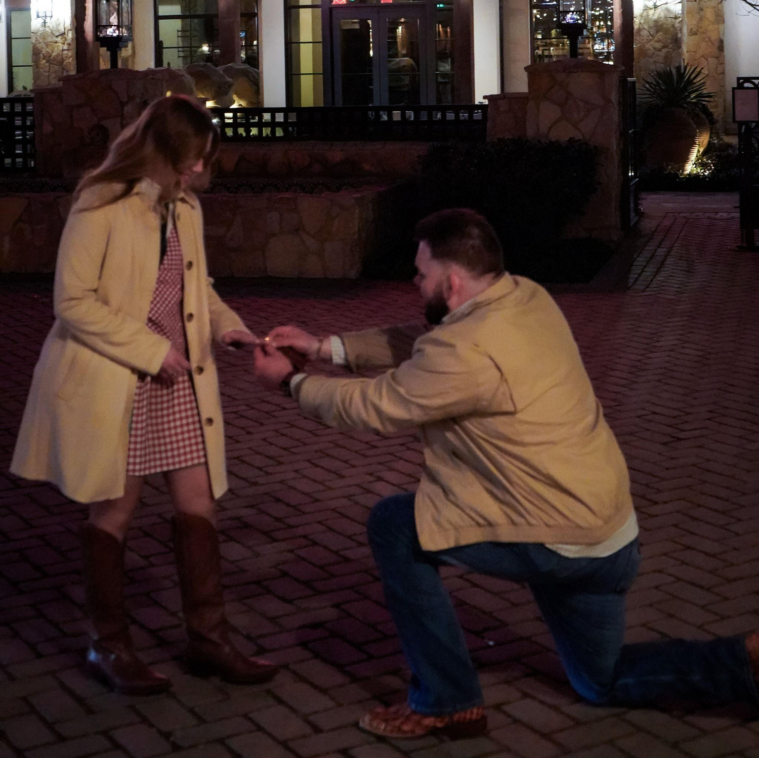 January 2026 - The day we got engaged!