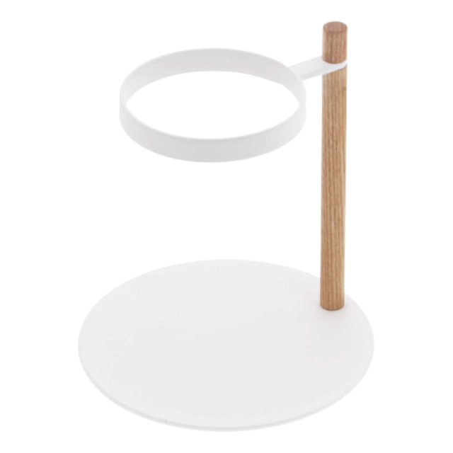Pour-Over Dripper Stand - Steel + Wood