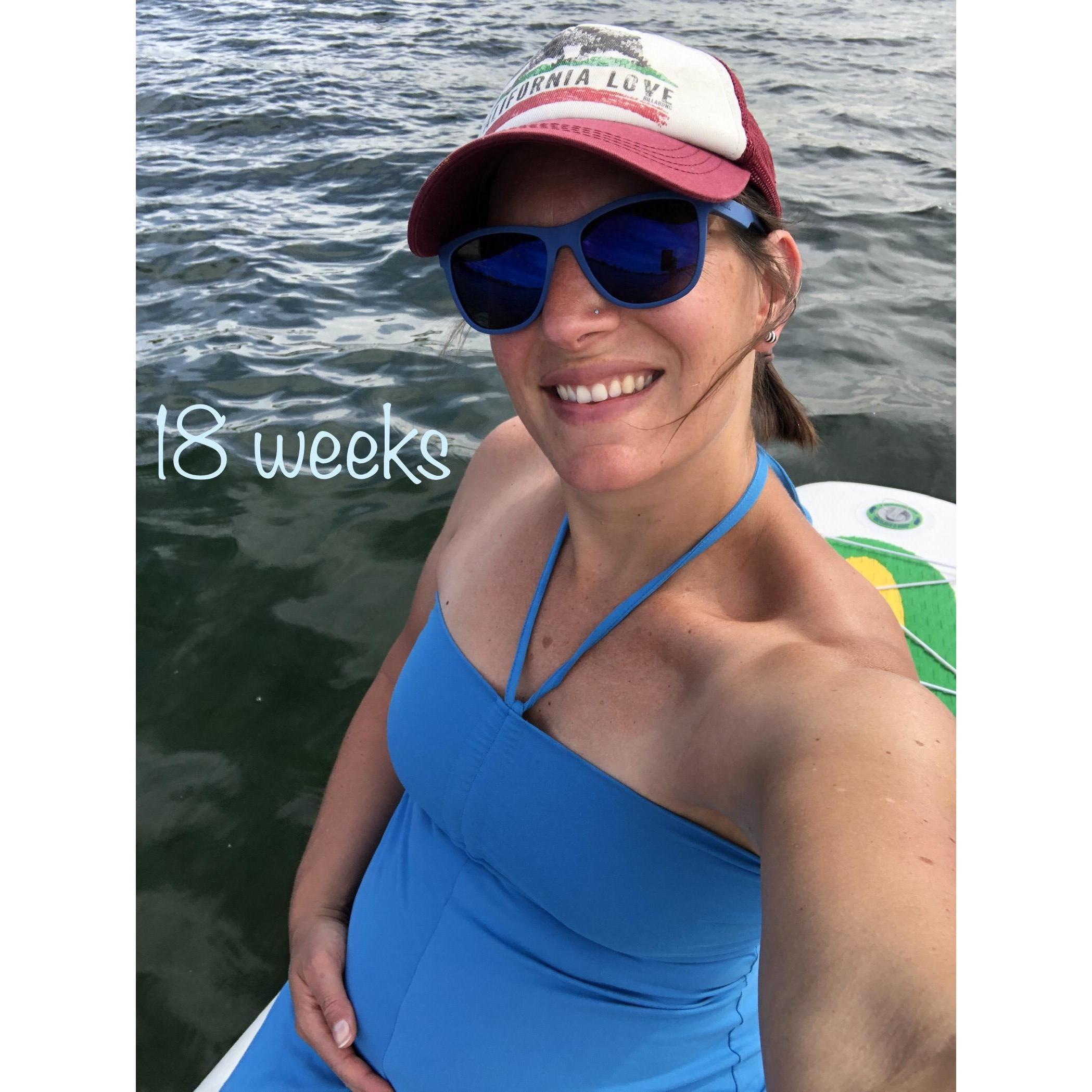 First paddle with the Babes!
