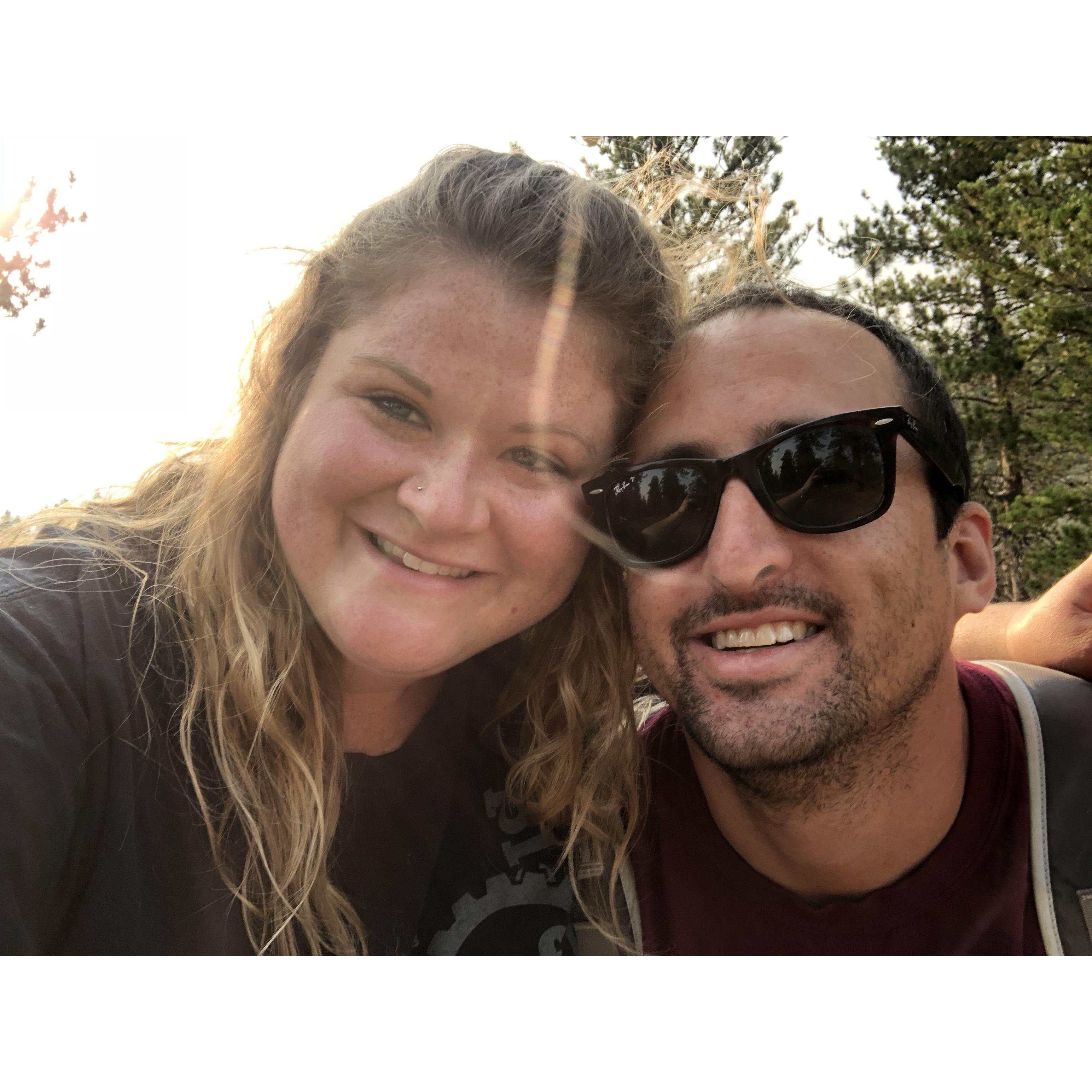 We love hiking around our beautiful state!