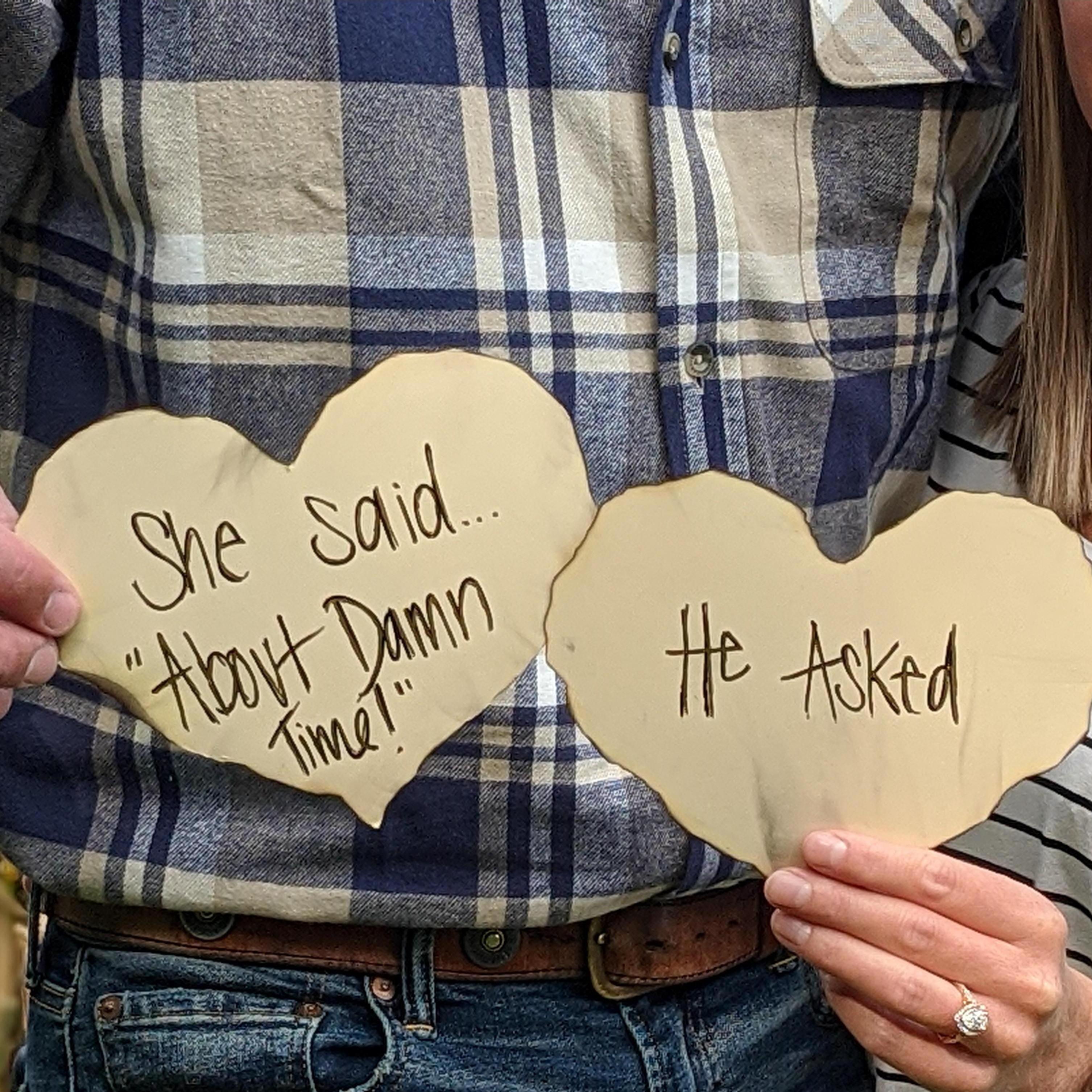After 10 years....Charlie proposes 9.15.20