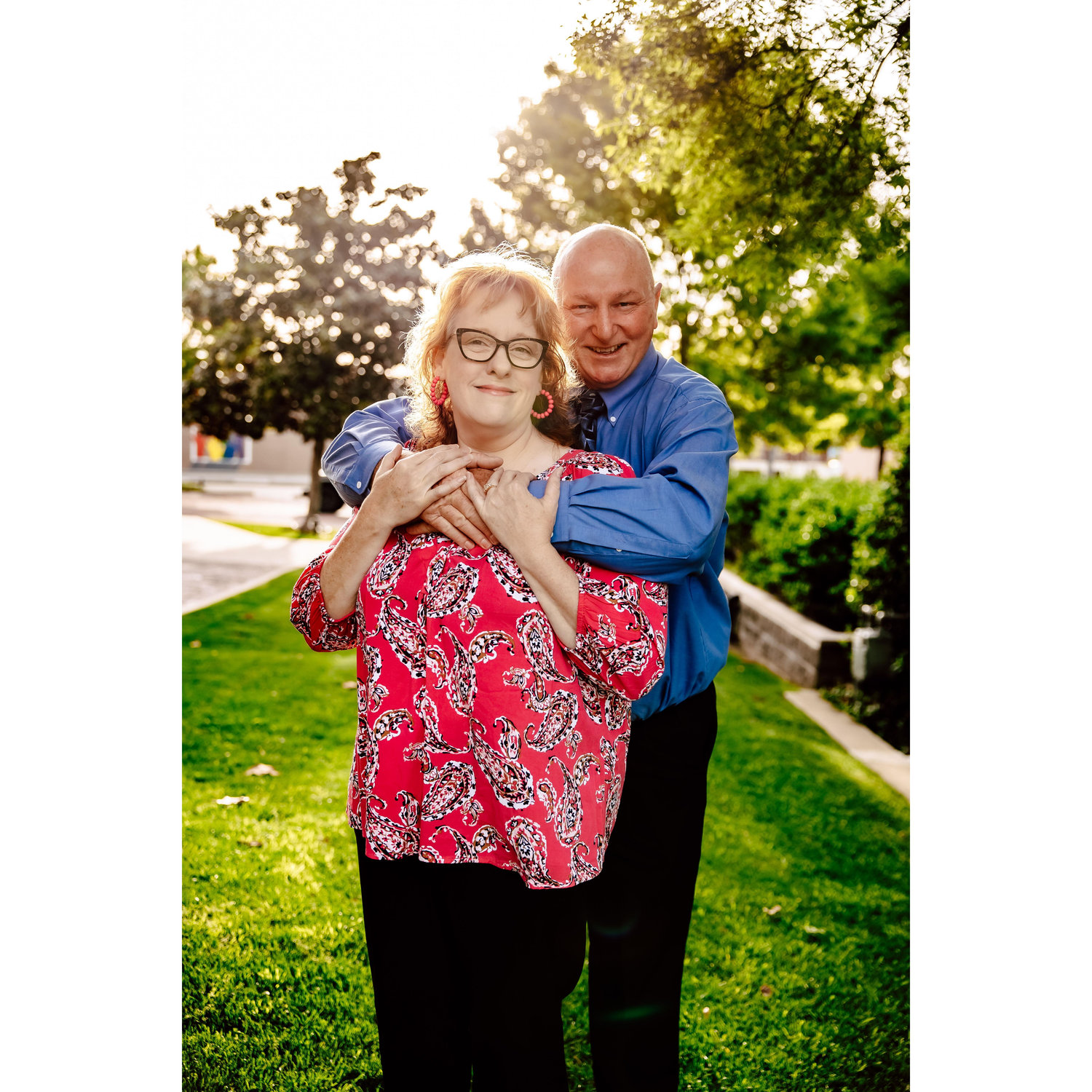 Our engagement photos in downtown Sulphur Springs, TX.