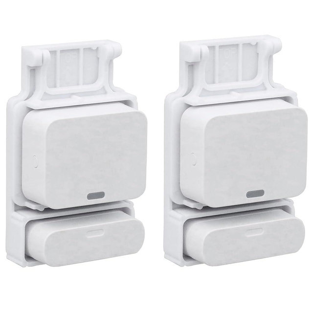 Garage Door Mounting Bracket Compatible with SimpliSafe Entry Sensors – Easy Installation, Reliable Security (2 Pack)