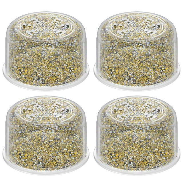 4 Pack Shower Head Filter Replacement Cartridge Compatible with All Canopy Fixed & Handheld Filtered Shower Head, Shower Filter For Hard Water