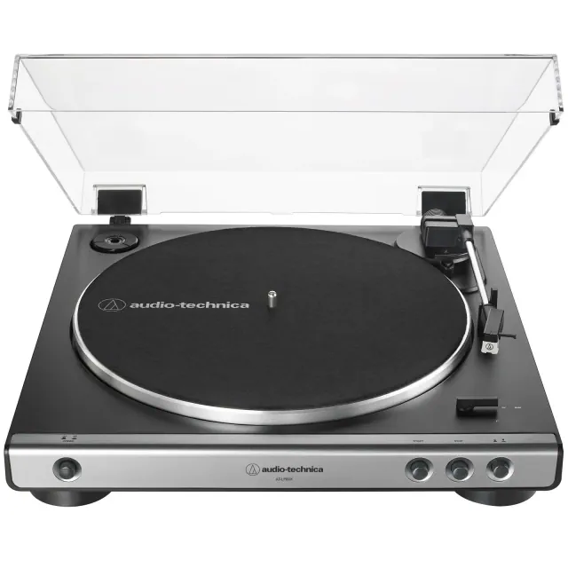 Audio-Technica AT-LP60X-GM Fully Automatic Belt-Drive Turntable 33-1/3 & 45 rpm