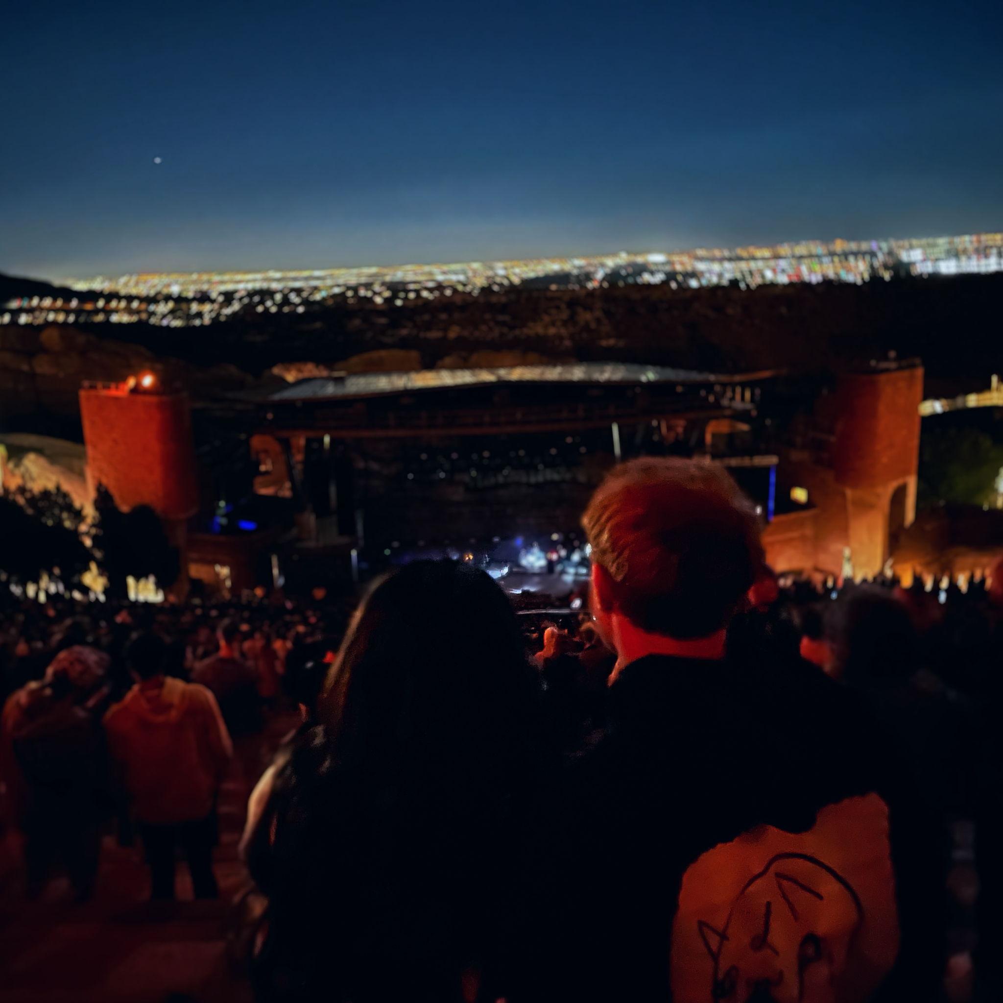 Portugal The Man at Red Rocks Park and Amphitheatre Colorado, September 2021.