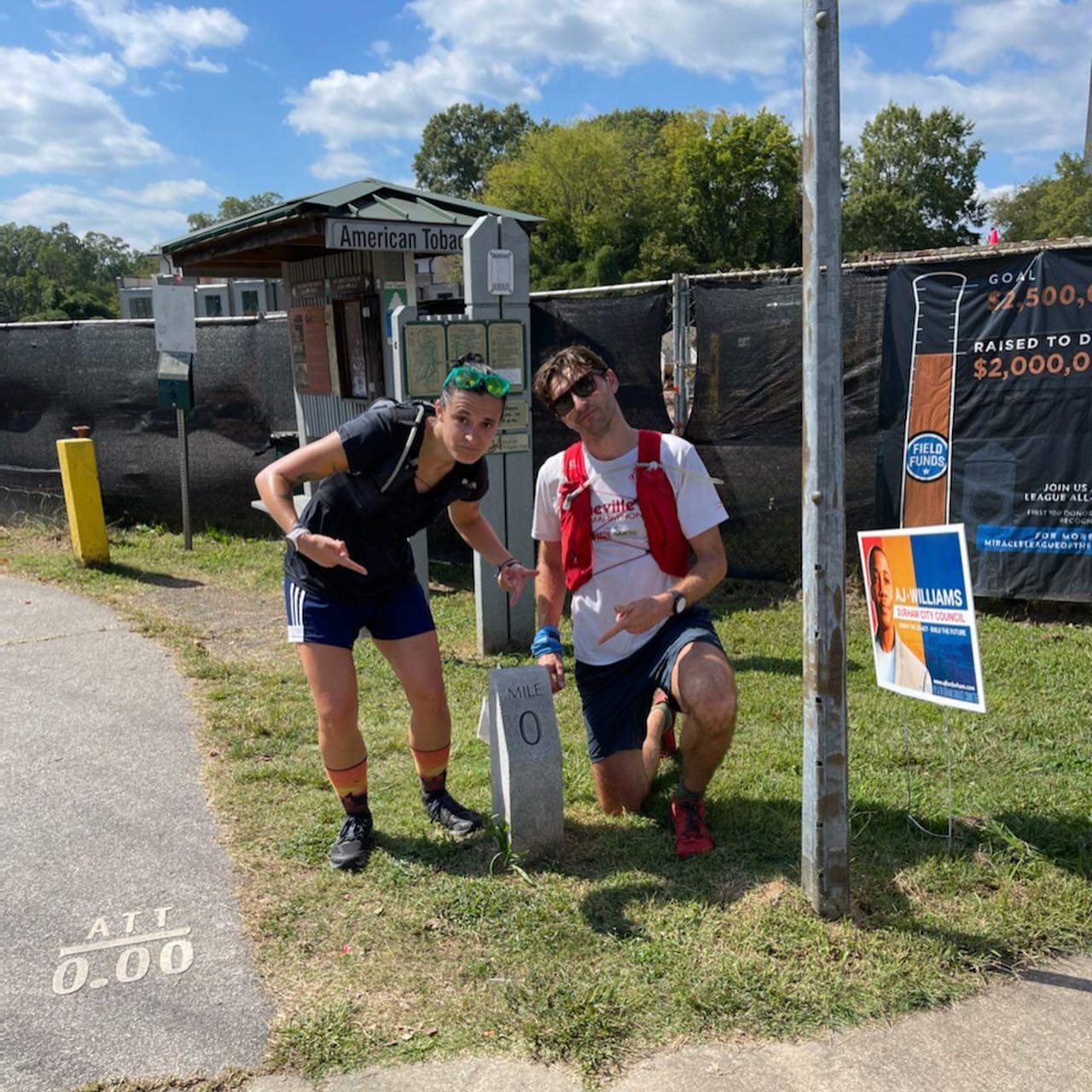 That time we ran 22.6 miles for fun