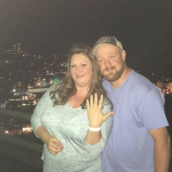 The best night ever! I said Yes! Gatlinburg Tennessee.