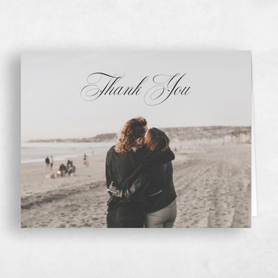 Black Wedding Thank You - Sydney Photo