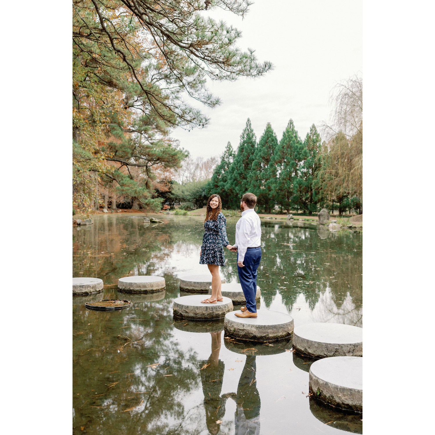 Engagement shoot at Maymont Park, RVA.