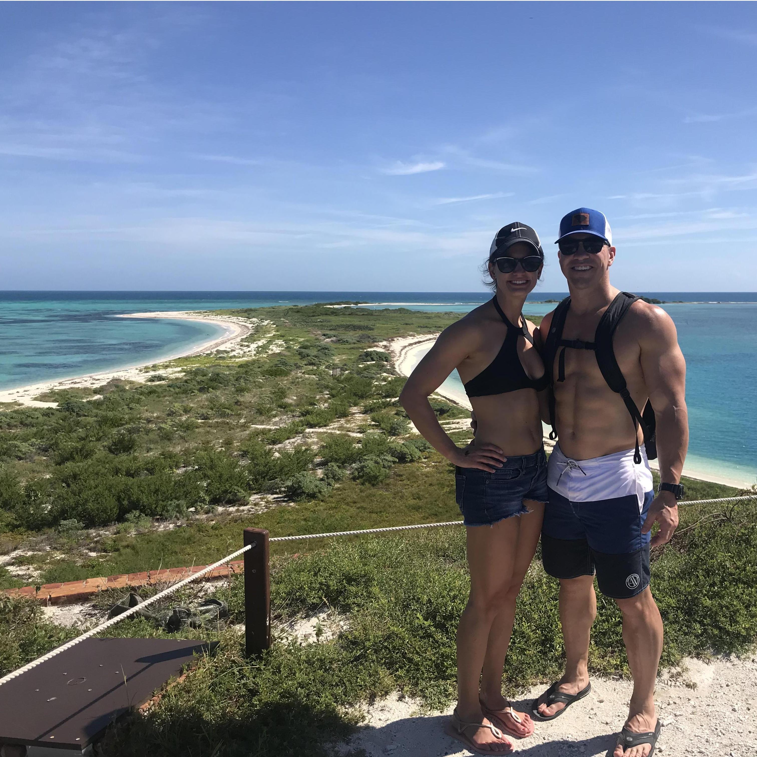 Fort Jefferson-  one of our favorite places that’s still in the United States!
