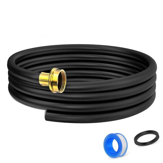 12FT Dehumidifier Drain Hose 3/4 Inch FHT Connection，Brass Interface to Prevent Water Leakage，Perfectly Compatible with Most Brands of Dehumidifiers.