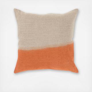 Dip Dyed Throw Pillow