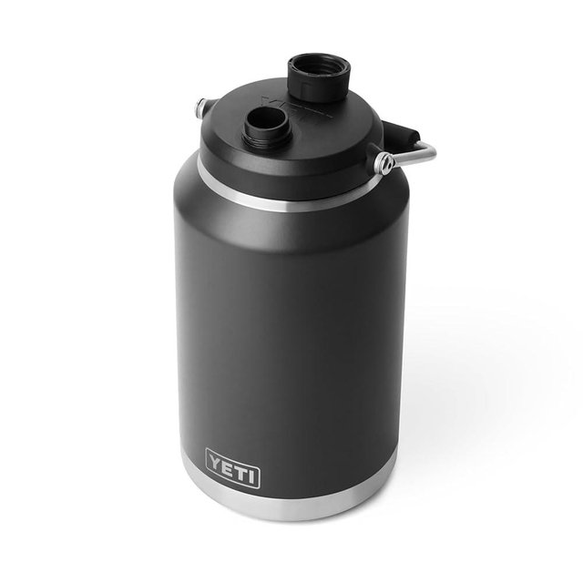 YETI Rambler Gallon Jug 2.0, Vacuum Insulated, Leakproof, Stainless Steel with MagCap, Black
