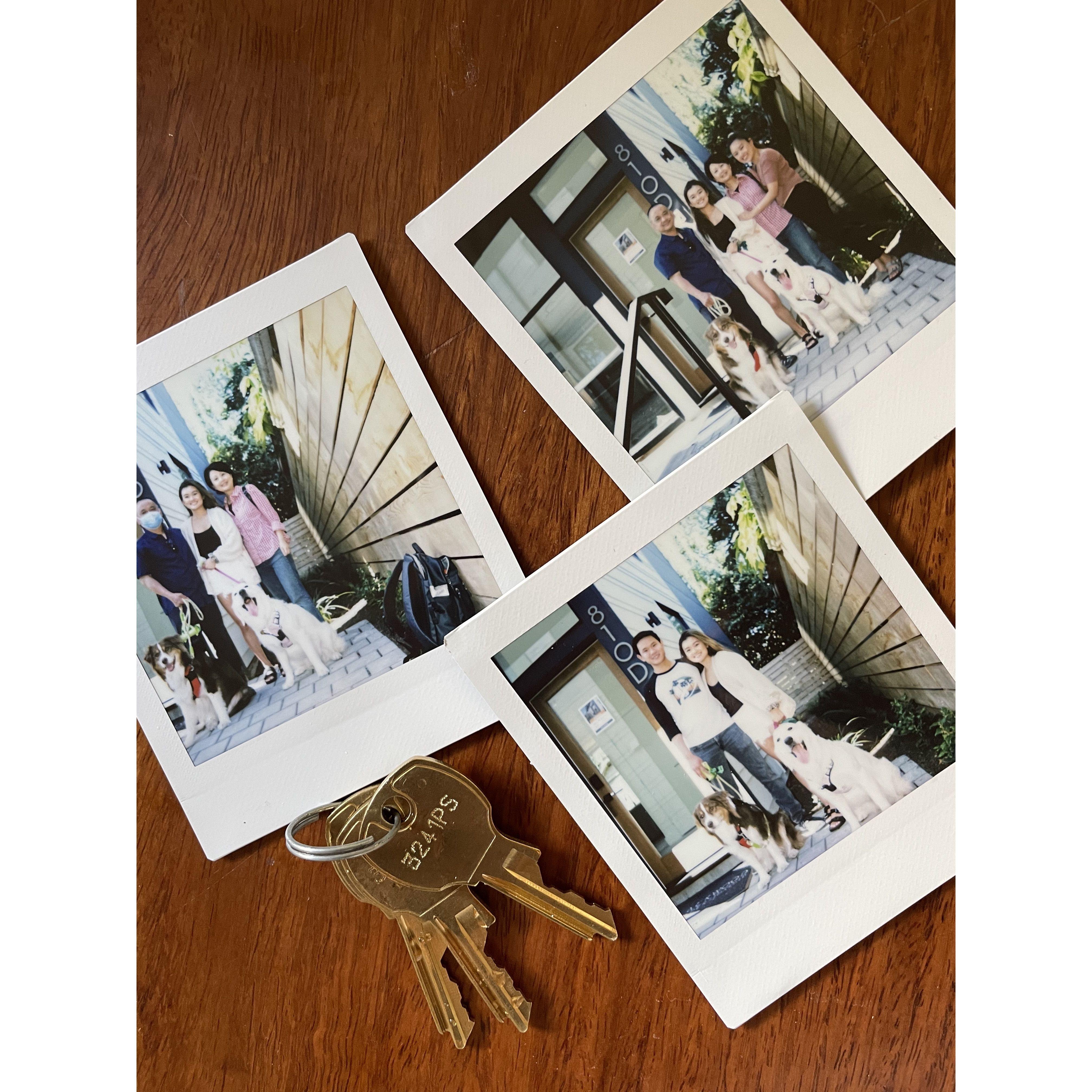 May 2021- officially first-time homeowners!!! 🥳🥳