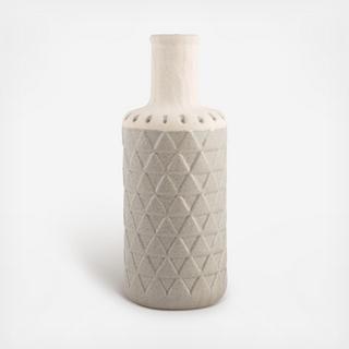 2-Tone Textured Vase