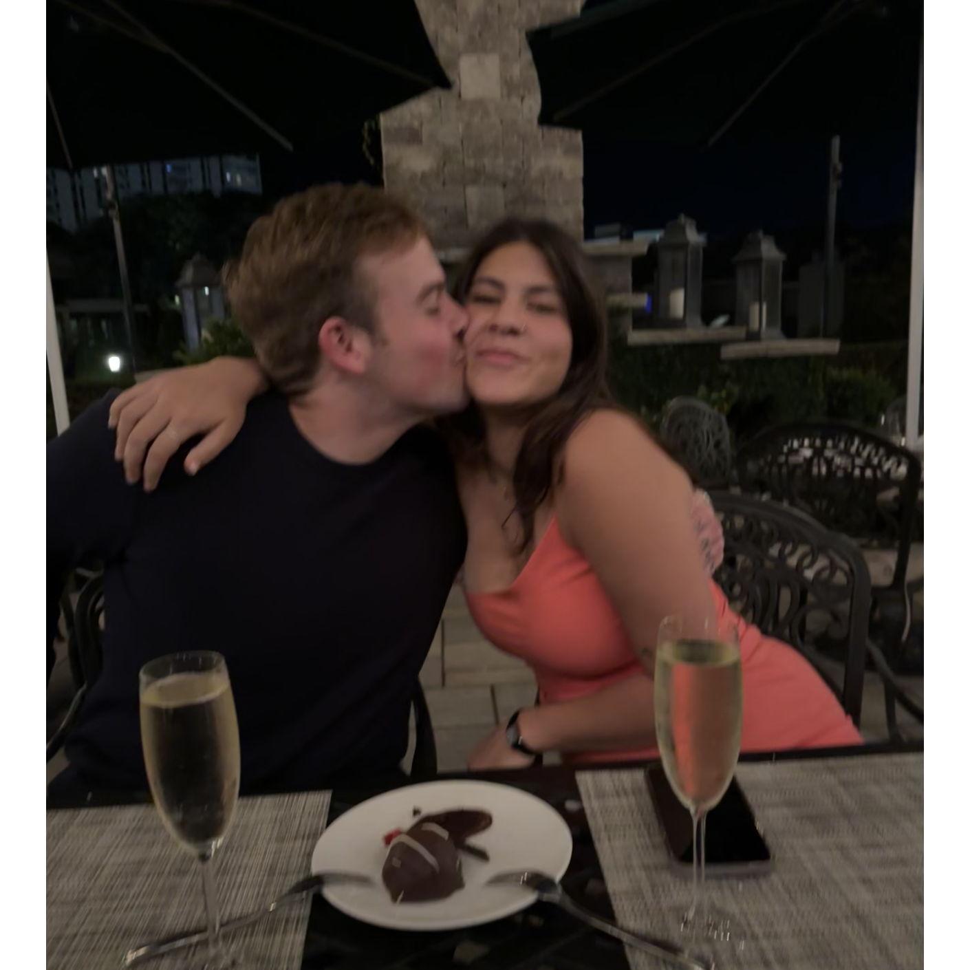 Newly fiance-d