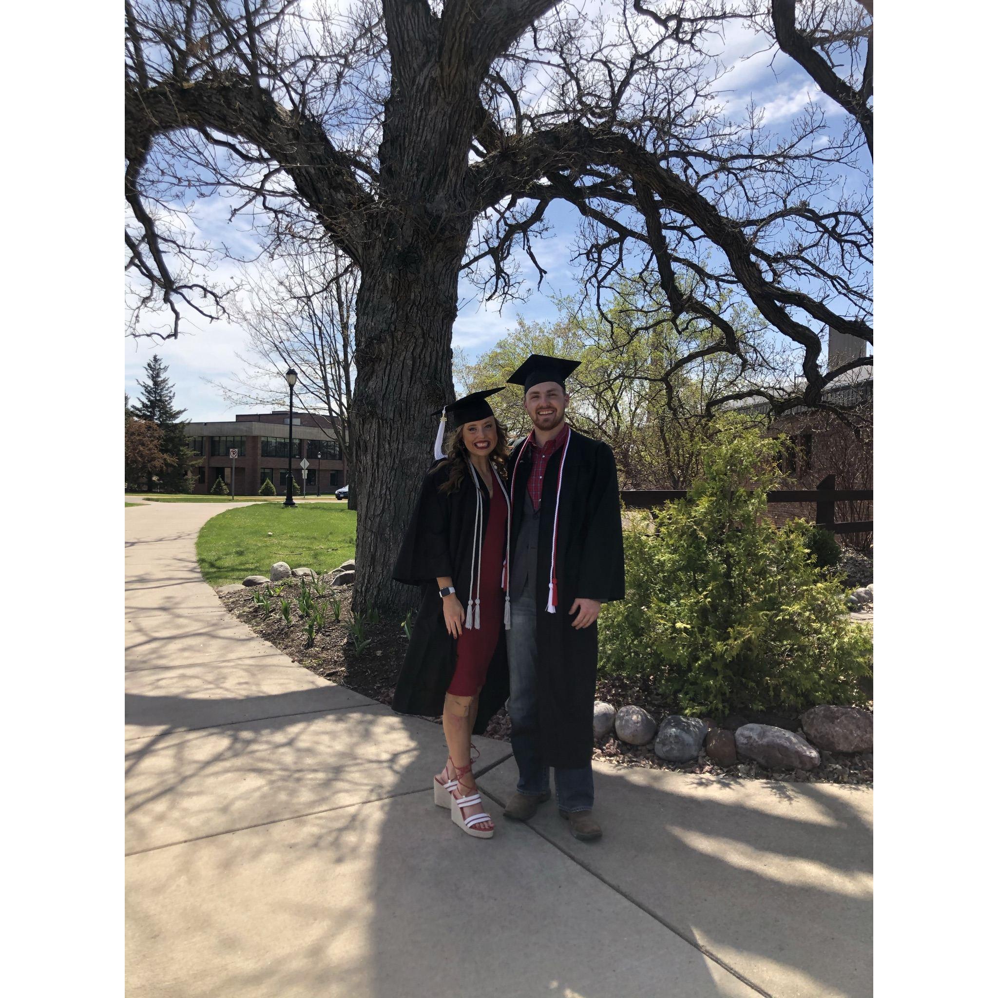 Both Kenna and Jordan graduated from UW-River Falls in the spring of 21'. Kenna has continued in her doctorate program at UMN-Twin Cities for Occupational Therapy.